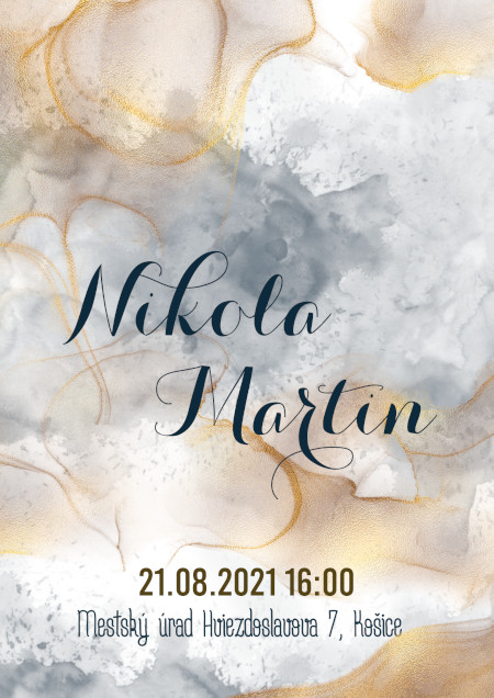 Svadobné oznámenie bude svadba